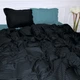 Комплект постільної білизни MirSon Satin Stripe 30-0021 + 30-0015 Edaliz 160х220 Полуторний Євро (2200005266670) - зображення 1