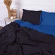 Комплект постельного белья MirSon Satin Stripe 30-0021&nbsp;+ 30-0019 Minhvan 160х220 Семейный (2200005267325) - изображение 1