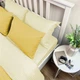 Комплект постельного белья MirSon Полуторный 143х210 Royal Soft Stripe 30-0003+30-0002 Bathild Сатин (2200008074388) - изображение 1