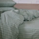 Комплект постельного белья Mirson Двуспальный 175х210 см Royal Soft Stripe 30-0031 Jesse Сатин (2200009298844) - изображение 4