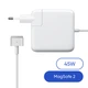Зарядний пристрій для макбука 45W, MagSafe 2, білий блок живлення, зарядний пристрій для ноутбука + магнітний кабель, швидка зарядка, адаптер живлення Apple MacBook (ARS31320) - зображення 1