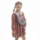Сумка-бананка детская Kite Kids Sweety Cat 27x15x6.5 см Серая (K25-2577-1) - изображение 3