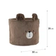 Кошик для зберігання Kite Sweet Bear K24-3100M-3, 30х25 см, плюшевий - зображення 1