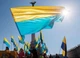 Прапор України державний 90 х 140 см (жовто-блакитний) - зображення 3