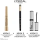 Тушь для ресниц L'Oreal Telescopic Carbon Black удлинение и разделение Ультра-Черная 8 мл (3600521377024) - изображение 5