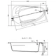 Ванна акриловая Cersanit Joanna New 160x95 L - изображение 3