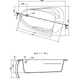 Панель для ванны Cersanit Joanna New 150x42 - изображение 2