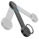 Держатель для телефона в авто для Iphone 12/13/14/15/16 Borofone Cory center console (гибкий). Black - изображение 7