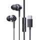 Наушники на разъем Type-C с микрофоном проводные Baseus Encok CZ11 Wired Earphones (Type-C, DAC, 1.1 m). Black - изображение 1