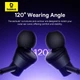 Наушники на разъем Type-C с микрофоном проводные Baseus Encok CZ11 Wired Earphones (Type-C, DAC, 1.1 m). Black - изображение 5