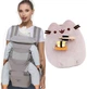 Хипсит, Эрго-рюкзак, переноска Baby Carrier 6 в 1 Серий и Пушин кэт с суши в лапках 21х25си(vol-9723) - изображение 1