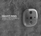 Видео домофон глазок USafe W02 серый Wi-Fi ip с датчиком движения, 4,3 дюйма - изображение 6