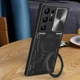Ударопрочный чехол Bracket Ringstand с защитной шторкой для камеры для Samsung Galaxy S24 Ultra (Black) Epik (191552) - изображение 4