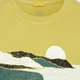 Футболка хлопковая длинная мужская Camel Active T-Shirt 1/2 409700-5T17-33 L Желтая с принтом (4064478973637) - изображение 3