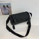 Стеганая женская сумка кросс-боди RomiasBag, черная - изображение 2