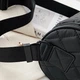 Стеганая женская сумка кросс-боди RomiasBag, черная - изображение 10