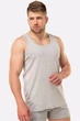 Мужская майка Baykar серая майка для мужчины однотонная 100% хлопок р 5 2XL 54-56 арт 1002-20 - изображение 6