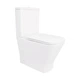 Унитаз-компакт Qtap Cardinal Ultra Quiet безободочный с сиденьем Soft-close QT04222168AUQ3W - изображение 1
