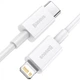 Кабель Baseus Superior Series Fast Charging Type-C to Lightning PD 20W 1.5m White - изображение 3