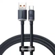 Кабель Baseus Crystal Shine Series Fast Charging Type-C 100W 1.2m Black - изображение 1
