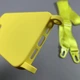 Чохол с ремінцем Wave Strap Silicone Case для Apple iPhone 12 Pro Max Yellow - зображення 5