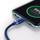 Кабель Baseus Crystal Shine Series Fast Charging Type-C to Type-C 100W 1.2m Blue - изображение 3