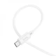 Кабель Hoco X88 Magic silicone 60W Type-C to Type-C 1m Black - зображення 3
