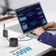Бездротовий зарядний пристрій HUB WIWU Wi-W025 Cube 9 в 1 USB-C Black - зображення 3