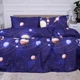 Комплект постельного белья MirSon Сатин 22-1282 Night Space Семейный (2200003585667) - изображение 1