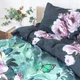Комплект постельного белья MirSon Сатин 22-1286-1 Wonderful flowers 2х143х210 (2200004109909) - изображение 3