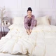 Комплект постельного белья MirSon Satin&nbsp;Stripe 30-0002&nbsp;Soft&nbsp;Yellow 200х220 Евро (2200005247785) - изображение 7