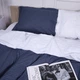 Комплект постельного белья MirSon Satin&nbsp;Stripe 30-0012 + 30-0001&nbsp;Vevina 200х220 Евро (2200005258903) - изображение 2