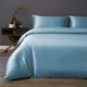 Комплект постельного белья MirSon семейный 2 x 143x210 см Royal Soft 0845 Blue Wave сатин (2200008069438) - изображение 1