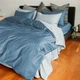 Комплект постільної білизни MirSon сімейний 2 x 143x210 см Royal Soft 0845 + 0843 Mabel сатин (2200008070885) - зображення 1