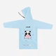 Дитячий плащ-дощовик Kite Lovely Panda K25-2600M-1 130-145 см Блакитний (4063276203755) - зображення 4
