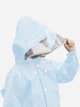 Дитячий плащ-дощовик Kite Lovely Panda K25-2600M-1 130-145 см Блакитний (4063276203755) - зображення 5