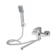 Смеситель для ванны с длинным изливом Lidz Wawel 005 (k35) LDWAW005CRM45389 Chrome однорычажный, хром - изображение 1