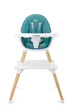 Стульчик для кормления 2 в 1 Caretero Tuva Dark Green - изображение 4