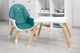 Стульчик для кормления 2 в 1 Caretero Tuva Dark Green - изображение 13