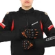 Мотоперчатки RACING BIKER полиэстер поливинилхлорид размер 2XL Zelart цвет черный-оранжевый SC-04 - изображение 2