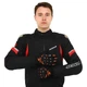 Мотоперчатки RACING BIKER полиэстер поливинилхлорид размер 2XL Zelart цвет черный-оранжевый SC-04 - изображение 3