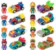 Ігровий набір Magic Box T-Racers Colour Rush Car & Racer (8431618024386) - зображення 2