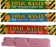Жевательные конфеты Toxic Waste Nuclear Sludge Mini Chew Bars Bag 80г - изображение 5