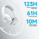 Навушники SoundPeats Space black бездротові Bluetooth чорні з микрофоном - зображення 3