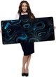 Игровая поверхность (Коврик для мышки) SHLab Pattern Blue SHM-887 (90х40 см) (30948) - изображение 2