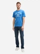 Футболка хлопковая мужская Tom Tailor 1037735-11356 XL Синяя (4068128243217) - изображение 3