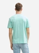 Футболка хлопковая мужская Tom Tailor 1037735-37105 3XL Голубая (4068128279513) - изображение 2