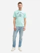 Футболка хлопковая мужская Tom Tailor 1037735-37105 3XL Голубая (4068128279513) - изображение 3