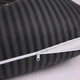 Подушка для беременных и отдыха MirSon №5002 Color Line 17-0611 Stripe Black Г-образная 140х40х20 см (2200010969535) - изображение 3