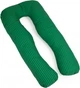 Подушка для беременных и отдыха MirSon №5029 Color Line 17-0612 Stripe Emerald U-образная 140х75х20 см (2200010969900) - изображение 2